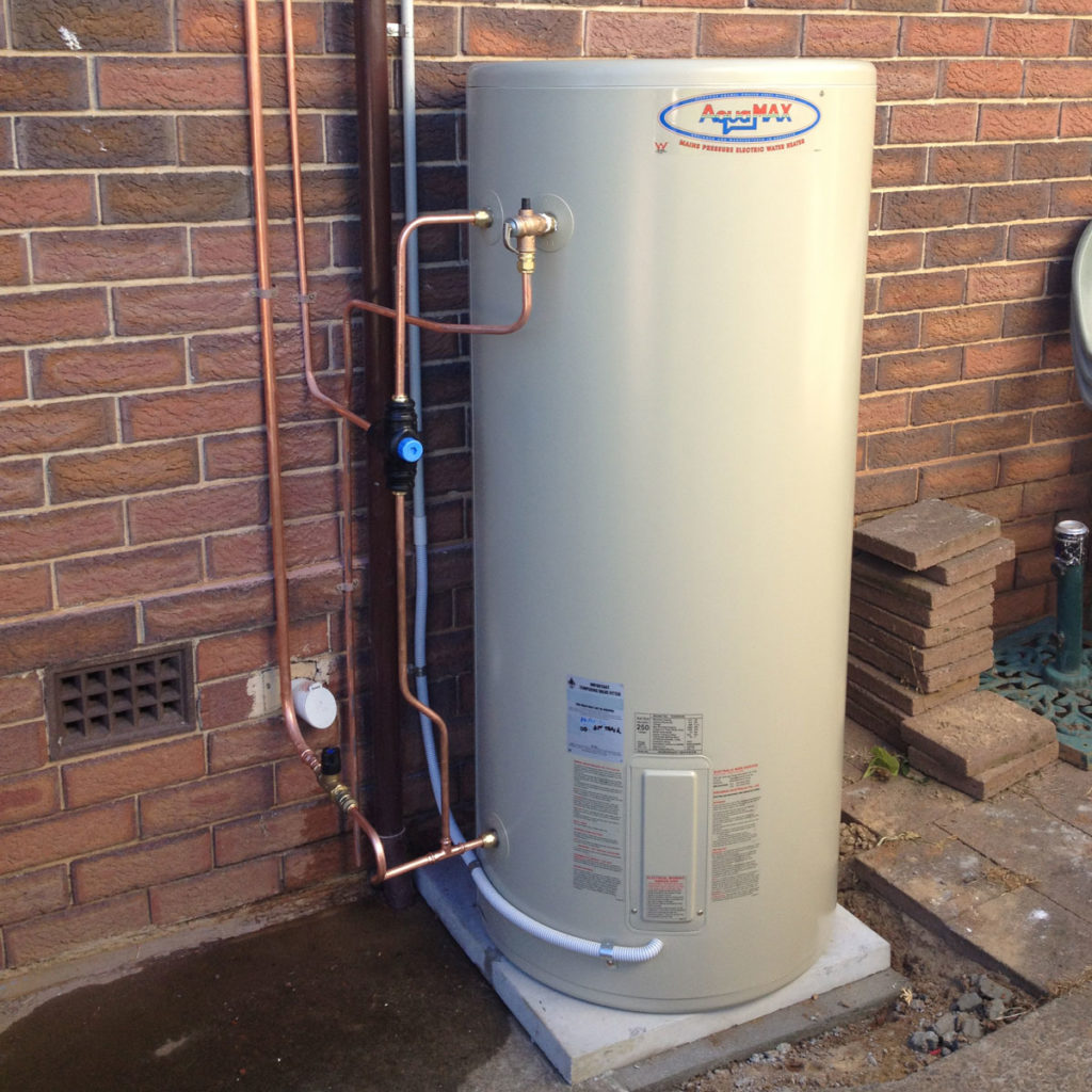 Aquamax 250 Electric Hot Water Storage Gap Trade Services