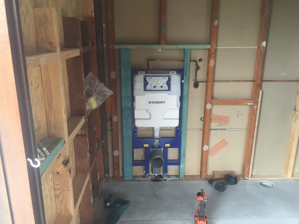 Domestic Concealed Toilet Cistern Install Gap Trade Services