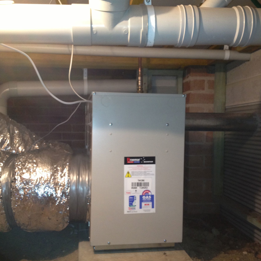 Braemar Ducted Gas Heating TH415 Gap Trade Services Plumbing